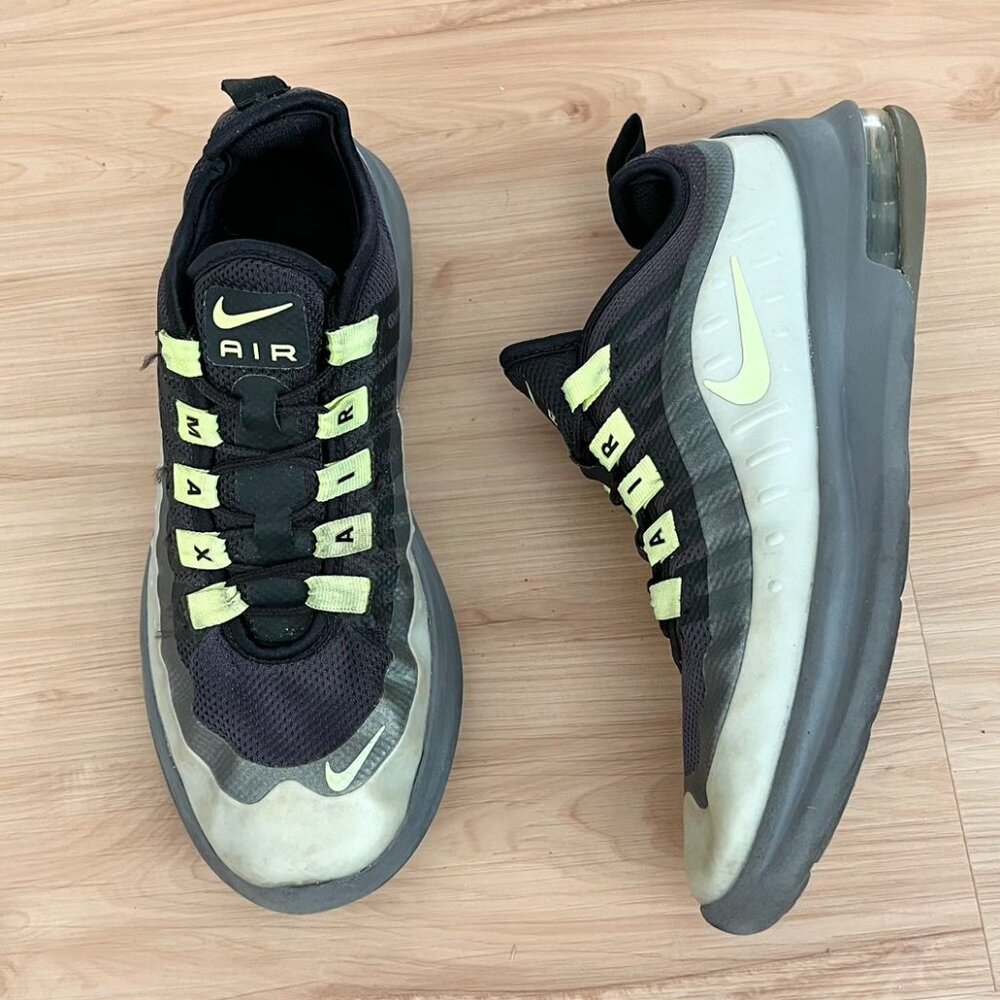 Nike Womens Air Max Axis GS AH5222-012 Gray Black Sneaker Shoes Size 4YWomen 5.5